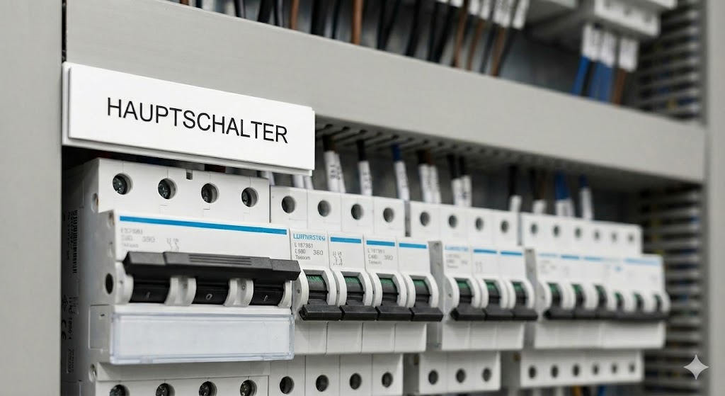 Schaltschrank Beschriftung